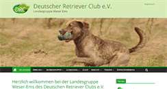 Desktop Screenshot of drc-weser-ems.de